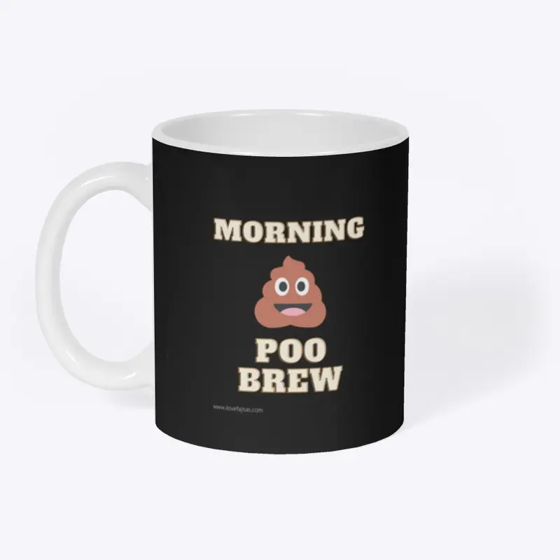 Morning poo brew mug