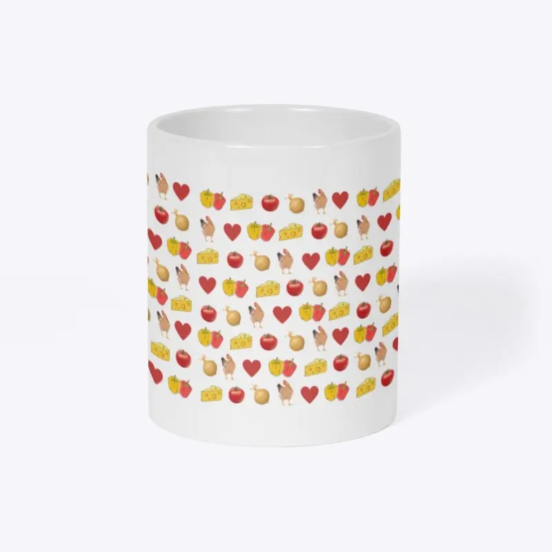 Ingredients of love Mug